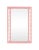 Contemporary Fleur Home Audubon Spruce Rectangle Mirror in Pink Punch, 24x36 For Sale - Image 3 of 3