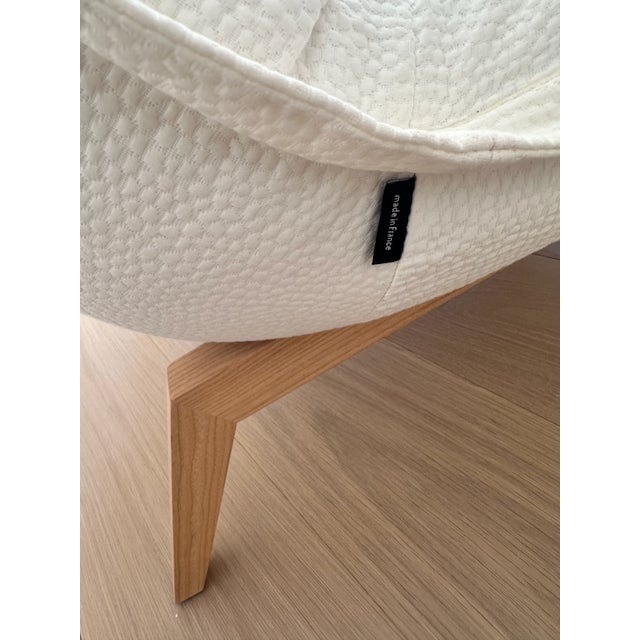 These vintage ligne roset chairs and ottoman were made in the 1980's era. The chairs were used in a nursery room and then...