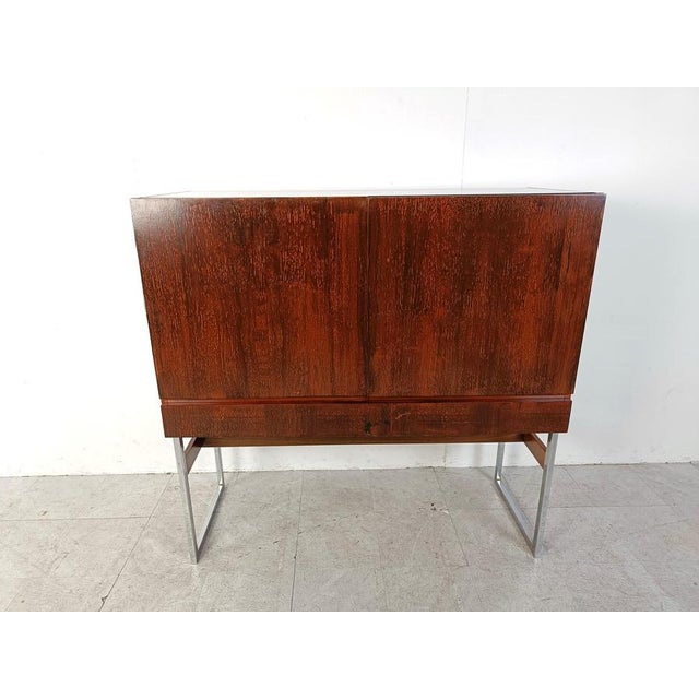 Mid-Century Wood Highboard, 1960s For Sale - Image 6 of 13