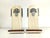 French Art Deco Marble & Onyx Mantel Clock, 1930s, Set of 3 For Sale - Image 17 of 18
