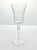 American 6 Vintage Etched Flower Optic Wine, Water or All Purpose Glasses For Sale - Image 3 of 7