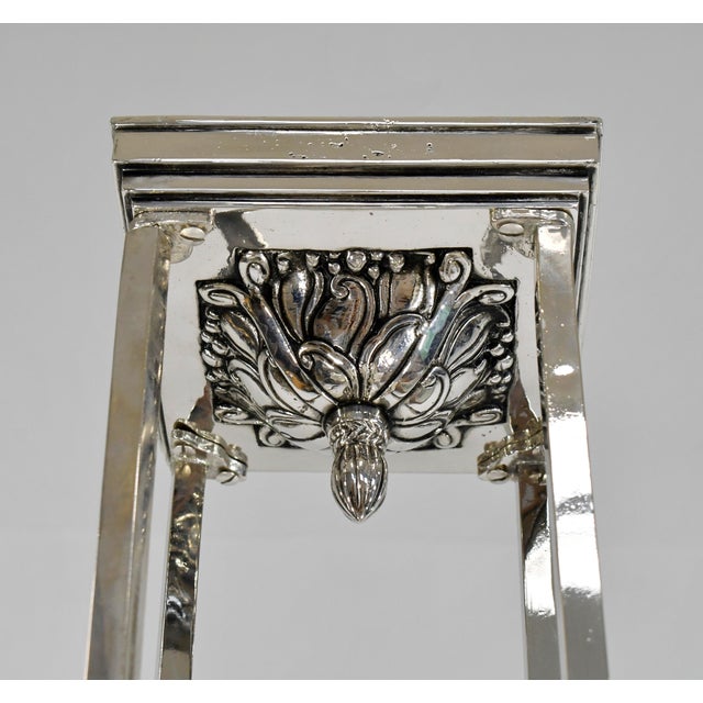 French Art Deco Chandelier by Francis Hubens & Degue - 1925 1935 France For Sale - Image 11 of 18