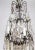 Bronze Late 19th Century Multi Crystal & Spire Blackened Bronze Birdcage Chandelier For Sale - Image 8 of 11
