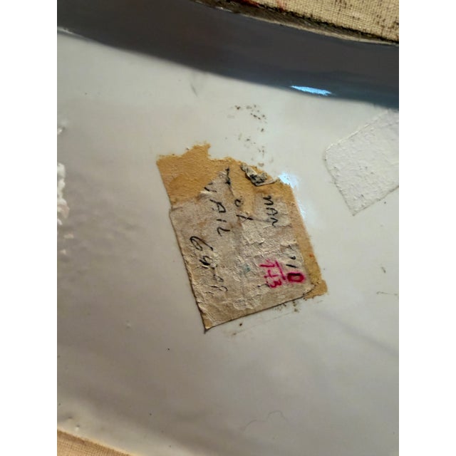 Vintage Jean Roger Style Hobnail Snail Planter For Sale - Image 4 of 7