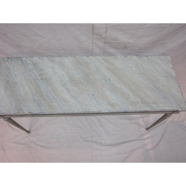 Wood Antique Gustavian Console Table For Sale - Image 7 of 7