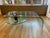 Postmodern Vintage Postmodern Bent Glass Coffee Table For Sale - Image 3 of 6