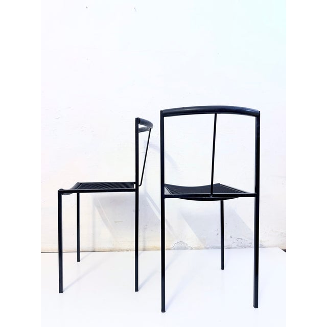 Postmodern Chairs Chairs by Maurizio Peregalli for Zeus Noto, 1980s, Set of 2 For Sale - Image 10 of 10