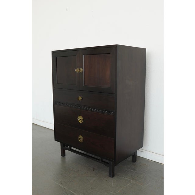 1980s Vintage Chinoiserie Gentleman’s Cabinet For Sale - Image 5 of 16