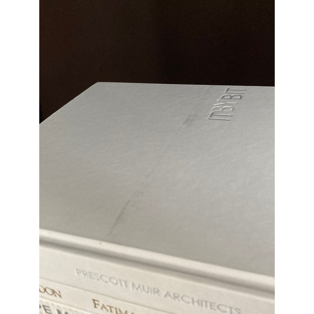 Fine Decorative Books With Textured, Fabric, and Smooth Hardcovers - White and Gray Book Stack Set of 13 For Sale - Image 15 of 15