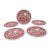 Copeland Spode Tower Pink Pastoral 7 3/4" Salad Plate Set of 5 For Sale