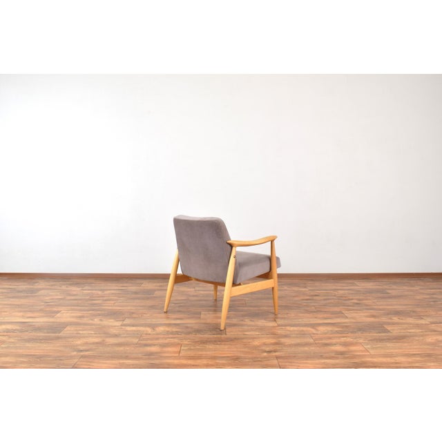 Mid-Century Polish Lounge Chairs from J. Kędziorek, 1960s, Set of 2 For Sale - Image 9 of 15