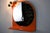 Round Orange Illuminated Wall Mirror, Germany, 1970s For Sale - Image 4 of 7