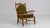 Olive Oak Brutalist Armchair, Antique, France, Circa 1970 For Sale - Image 8 of 15