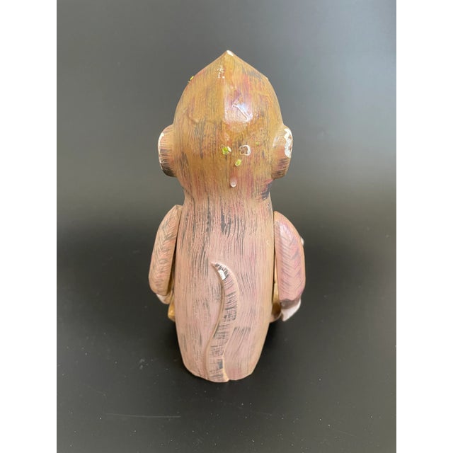 Antique Jointed Composition Monkey Window Shelf Sitter For Sale In Las Vegas - Image 6 of 13