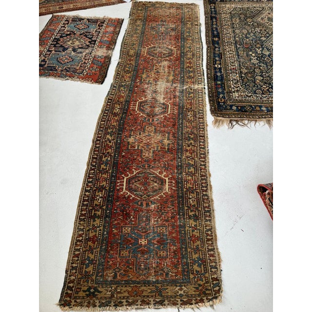 **All of our Antique rugs and Vintage rugs have been cleaned and are ready to use!** Enjoy! Name: WONDERFUL Character-Rich...