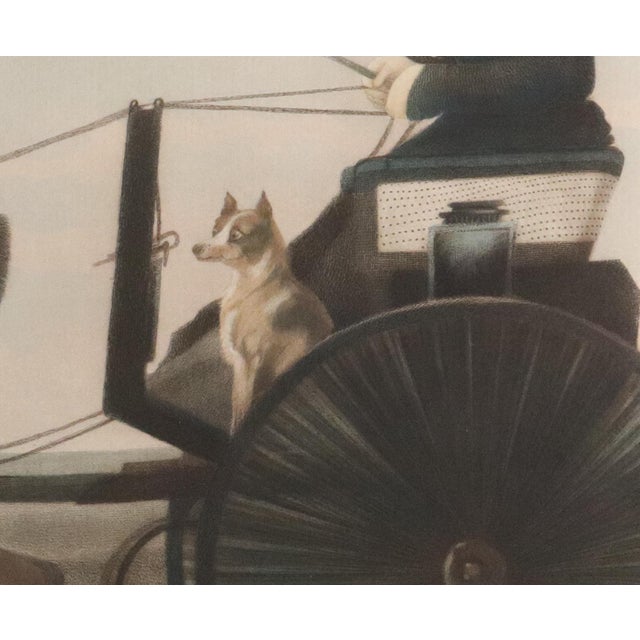 The Road 1825: ‘Commercial Traveller’ — A Large Hand-Coloured Aquatint After Owen Bailey; published in London, Circa...