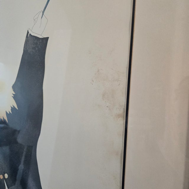 Vintage Charlotte Reine "Accord Perdu" Framed Artist Proof Number VI Signed and Numbered *Flaw* For Sale - Image 14 of 18