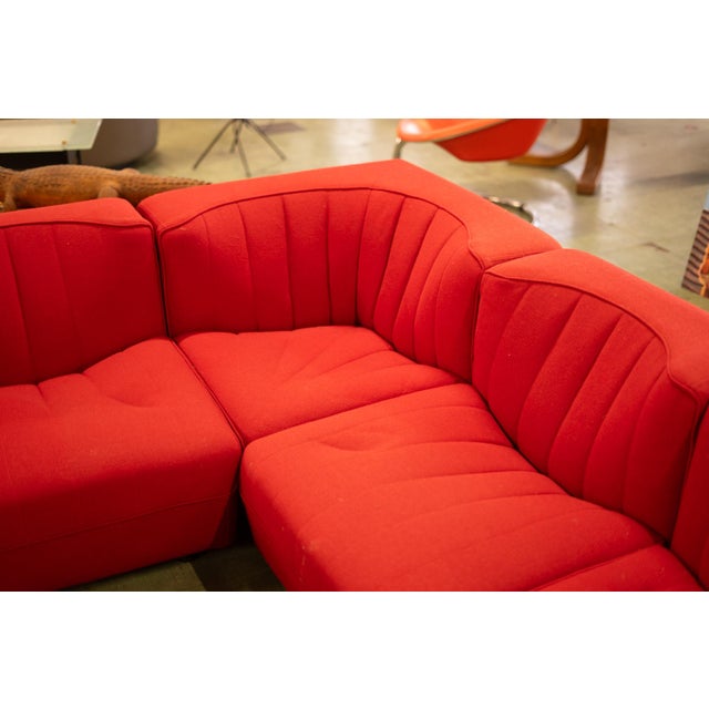 Model 9000 Modular Sofa Set from Tito Agnoli Arflex, 1970s, Set of 6 For Sale - Image 12 of 14