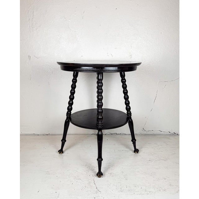Antique Bobbin Turned Leg Table For Sale In Portland, OR - Image 6 of 12