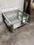 Large Silver Leafed Antique Mirrored Coffee Table For Sale - Image 4 of 7