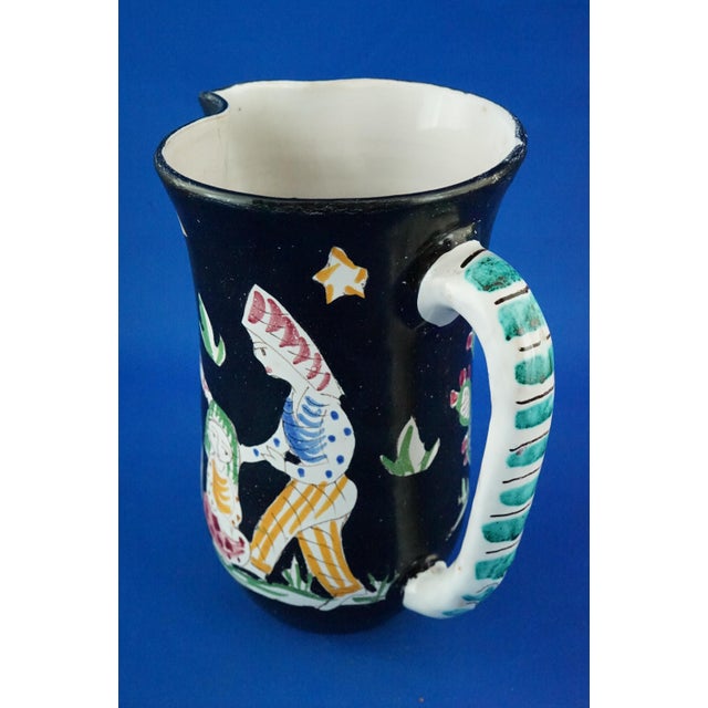 20th Century Ceramic Jug by the Cas Vietri Factory, Italy, 1960s For Sale - Image 15 of 18