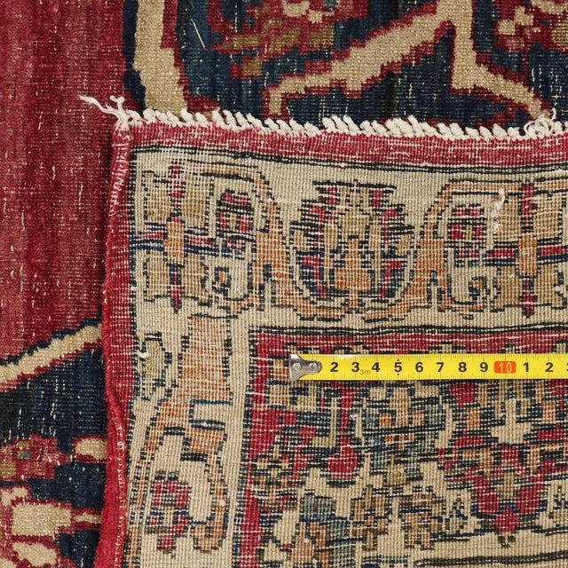 Middle Eastern Kerman Laver Rug For Sale - Image 9 of 10