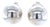 Tiffany & Co. Sterling Silver HardWear Ball Stud Earrings 11.50g, Pair For Sale