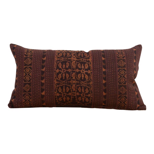 Sula Antique Sumatran Ikat Pillow For Sale