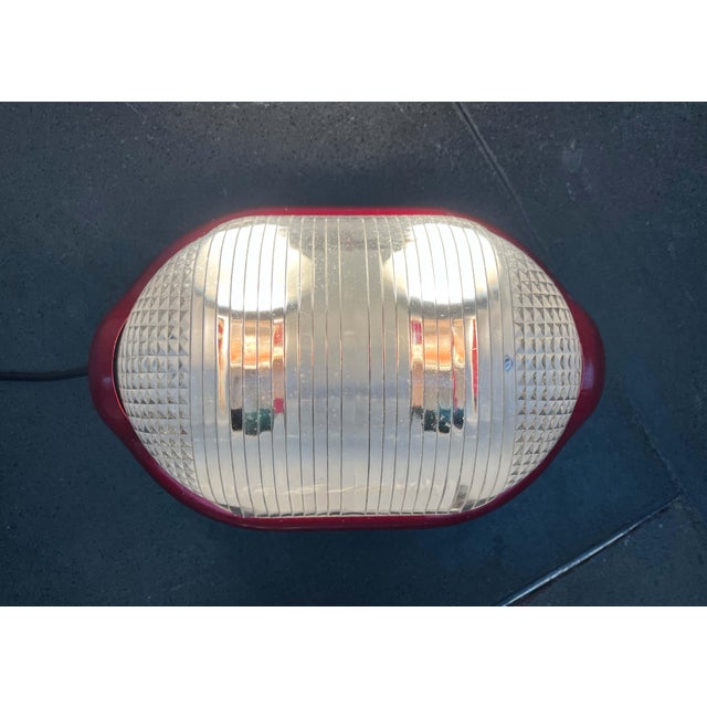 Mid-Century Modern Italian Space Age Red Model Noce Floor Lamp by Achille Castiglioni for Flos, 1970s For Sale - Image 15 of 18