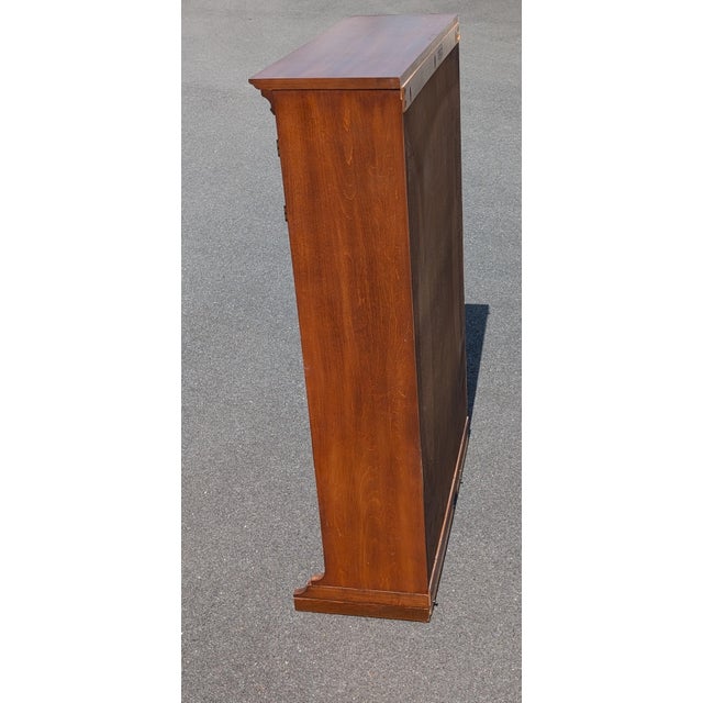 Wood Vintage Pennsylvania House One Drawer Bookcase Hutch For Sale - Image 7 of 12