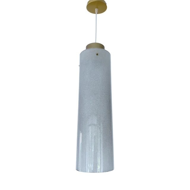 Large Vintage Pendant Light in Murano Glass, 1950s For Sale