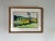 70's Vintage Wieden Landscape - Farm Land Watercolor Painting, Framed For Sale - Image 13 of 13