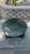 1980s Vintage French Empire Neoclassical Style Mahogany Green Marble TopCoffee Table For Sale - Image 5 of 13