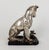 Metal F Coffin, Jack Russell Dog Sculpture, 1920s, Bronze and Marble For Sale - Image 7 of 14