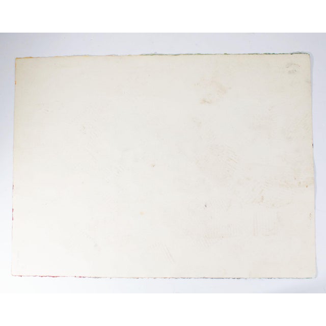 Paper Mixed Media Painting and Collage by Anthony Lewis Popcheff For Sale - Image 7 of 7