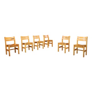 Chairs by Charlotte Perriand, 1960, Set of 6 For Sale