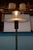 Minimalist Bauhaus Style Floor Lamp in Glass and Chrome For Sale - Image 10 of 11