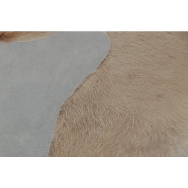 Beige Rug & Kilim’s Large Cowhide Rug in Warm Beige and Cream Tones For Sale - Image 8 of 8