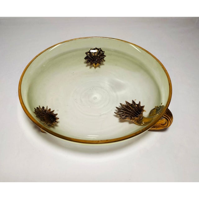 Venetian Crystal Punch Set, Italy, 1940s, Set of 13, in Very Good conditions. Designed 1920 to 1949