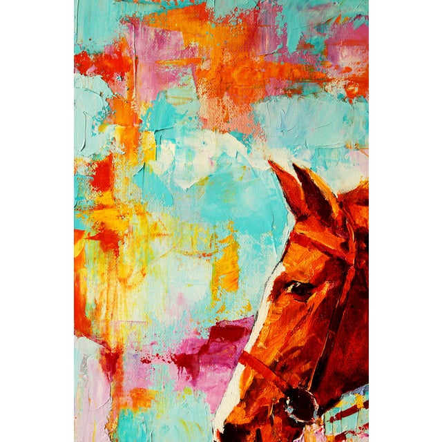 2020s Artist Andrei Sitsko "Show" Modern Original Painting For Sale - Image 5 of 10