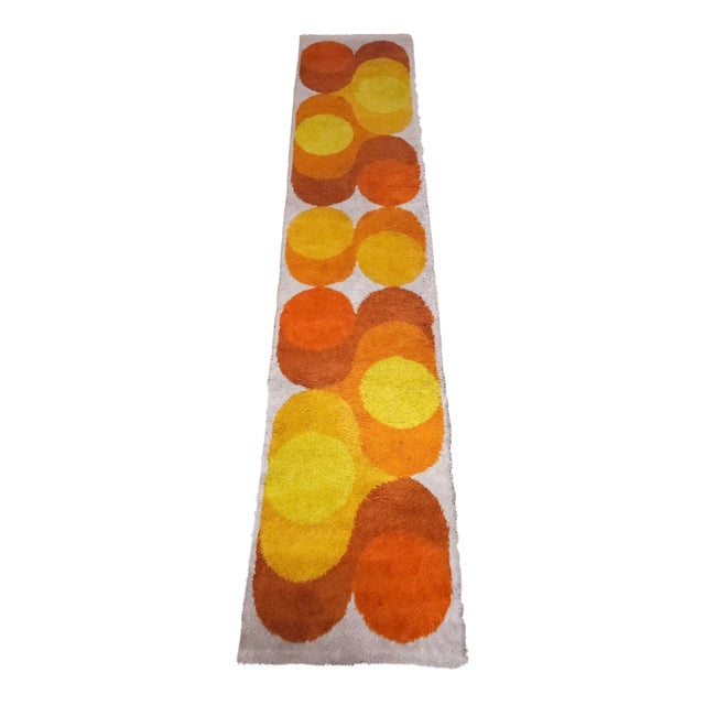 Mid-Century Modern Dutch Runner Rug from Desso, 1970s For Sale