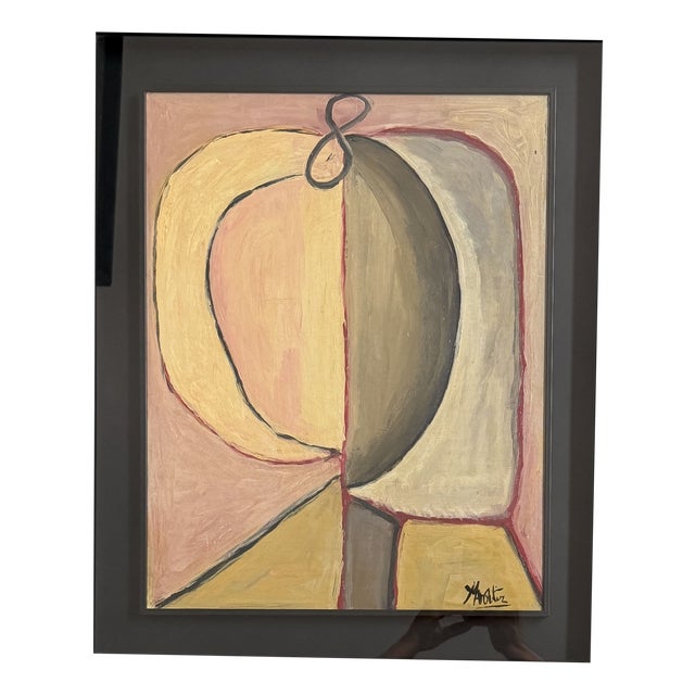 Manuel Angeles Ortiz, Composition, 1976, Oil on Canvas For Sale