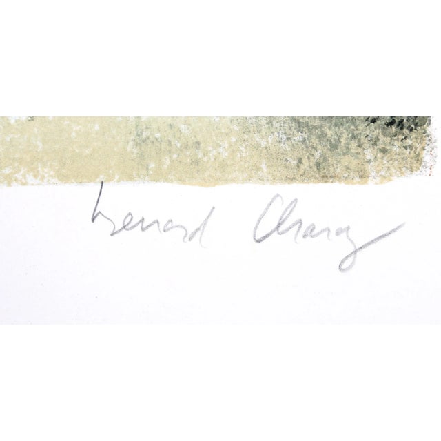 Artist: Bernard Charoy, French (1931 - ) Title: Marsh Medium: Lithograph, signed and numbered in pencil Edition: 250 Image...