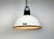 Soviet Industrial White Enamel Pendant Lamp, 1960s For Sale - Image 15 of 17
