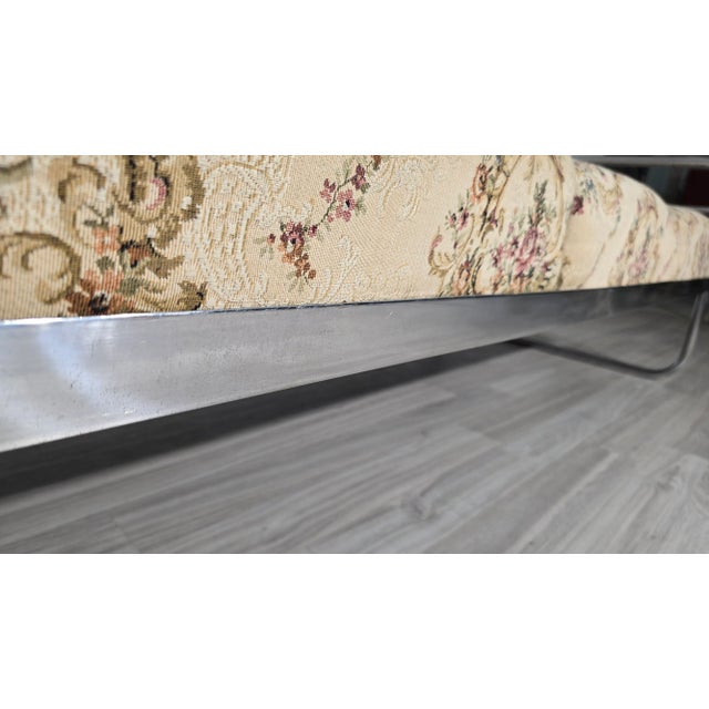 Silver Bauhaus Chrome Sofa by Robert Slezak for Slezak Factories, 1930s For Sale - Image 8 of 13