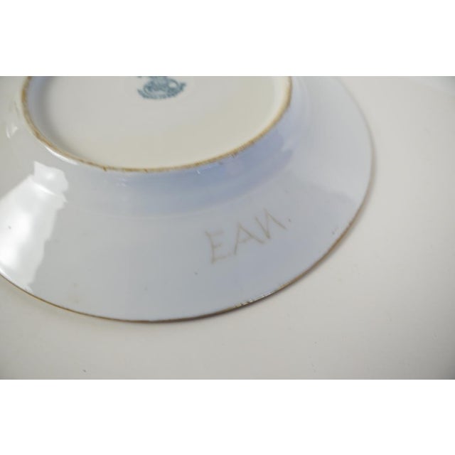 Antique Hutschenreuther Selb LHS Bavaria Gold Crest Salad Plates - Set of 4 For Sale - Image 15 of 15