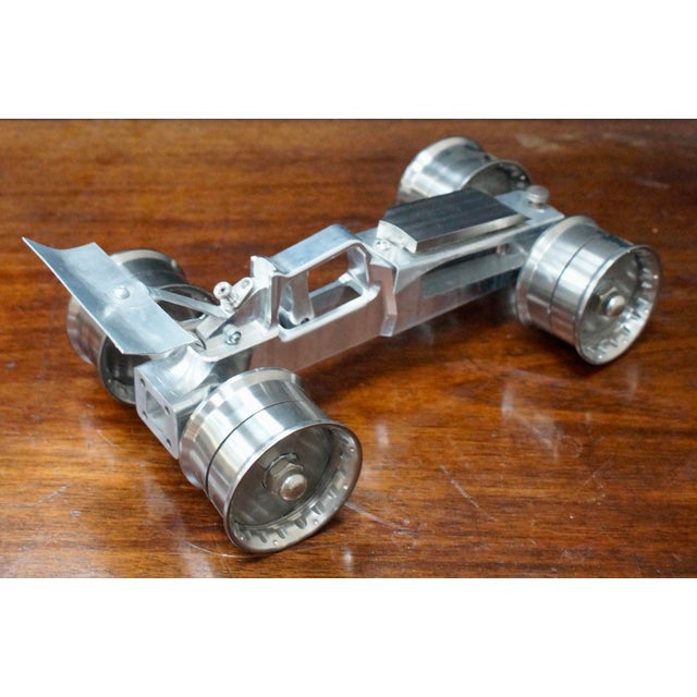 Metal Vintage Bespoke Steampunk Racing Car, 1970 For Sale - Image 7 of 10