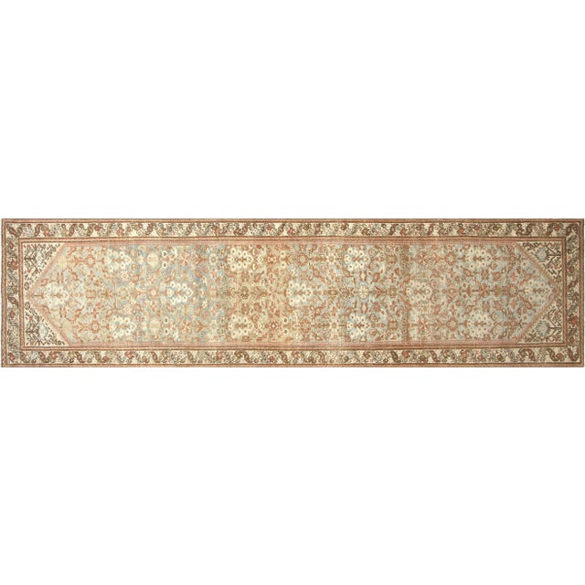 Textile 1940s Persian Malayer Runner For Sale - Image 7 of 7