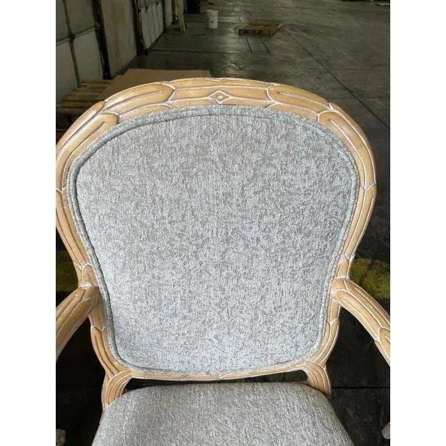 Late 20th Century Late 20th Century Carved Faux Bois Accent Chair by Casa Stradivari For Sale - Image 5 of 5