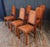 Art Deco French Dining Chairs in Amboyna, 1930, Set of 6 For Sale - Image 12 of 16